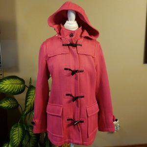 Jones New York signature pink coat size m
